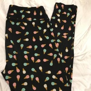 Hard to Find LuLaRoe Ice Cream Leggings TC